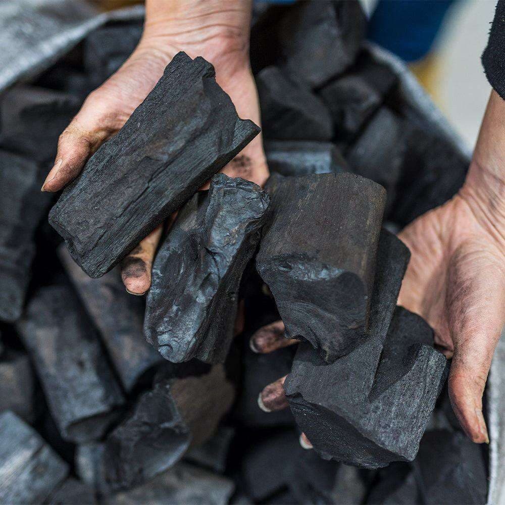 BBQ hardwood lump charcoal